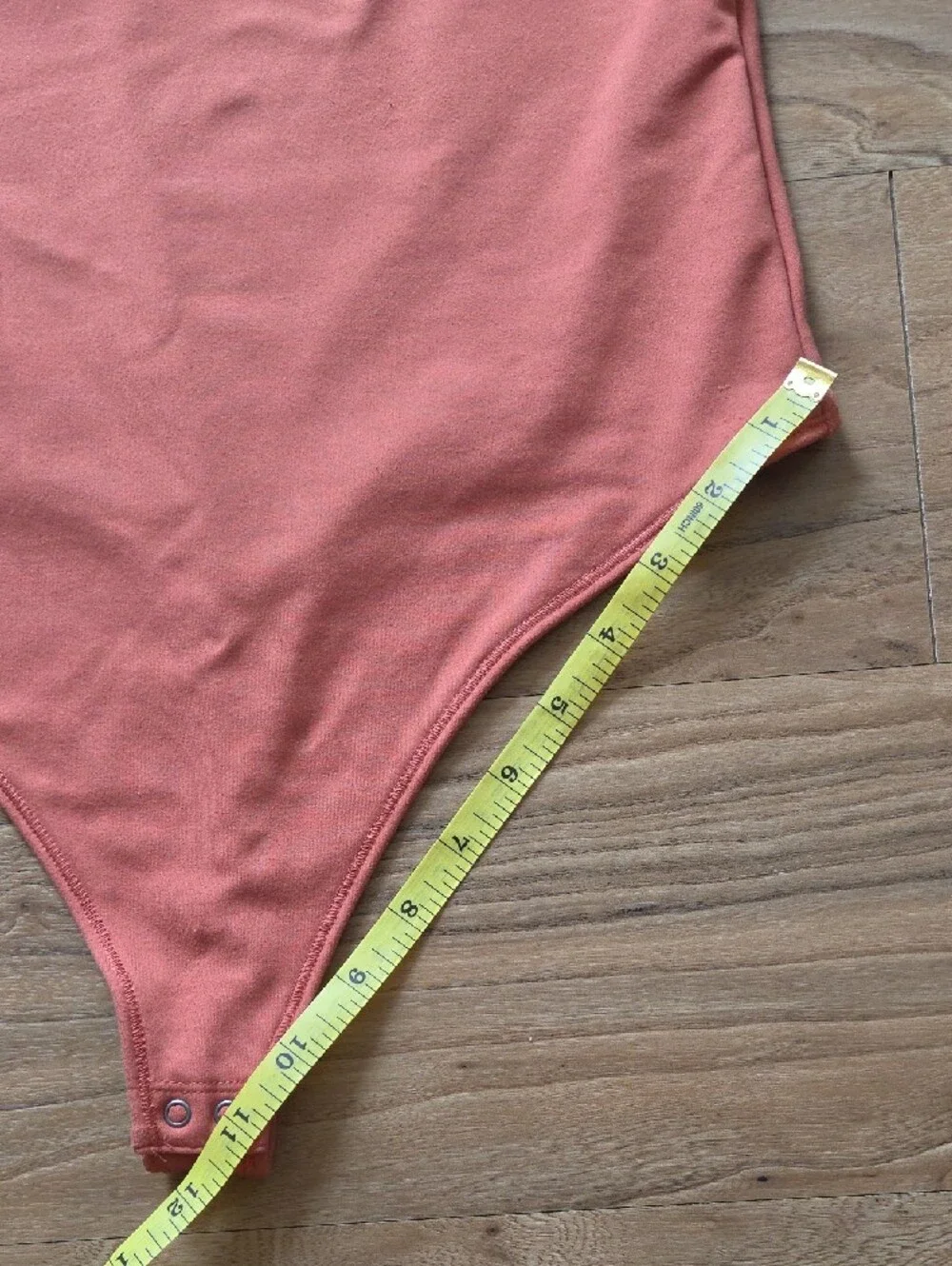 Abercrombie & Fitch Coral V-Neck Bodysuit